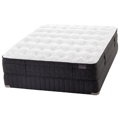 The low profile 4.5″ box spring offers durable support for your mattress without making the height of your mattress too tall. Aireloom Madrid Queen Plush Mattress and Low Profile ...