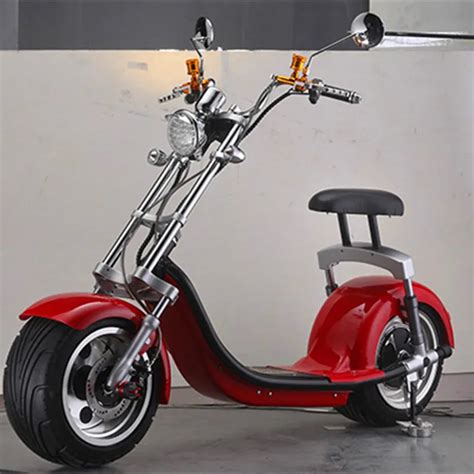 Good Quality Oem Export Eec 2017 Harley Electric Scooter 1200w Citycoco