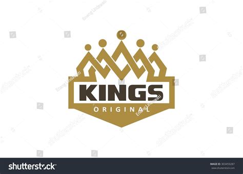 Crown King Typography Stock Vector Illustration 303459287 Shutterstock