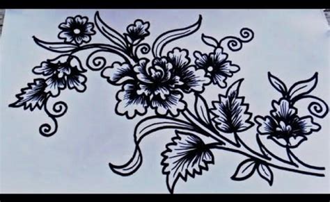 Makna Motif Batik Bunga Mawar Koleksi Gambar