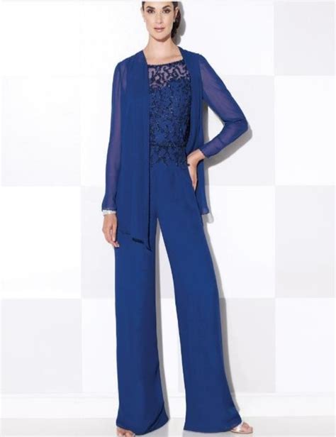 Mother of the groom suits wedding pantsuit tomboy wedding dress wedding tuxedos pantsuits plus size mother of the bride pant suit chiffon for beach wedding dress mothers dress 142.0us $ |elegant grey chiffon mother of the bride pant suits dresses with long jacket. 2016 Royal Blue Elegant Mother of The Bride Pant Suits ...
