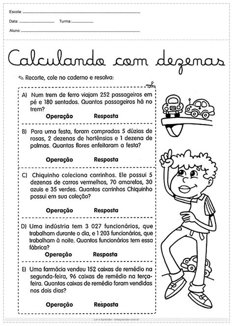 Atividades De Matemática 5º Ano Blog Ana Giovanna