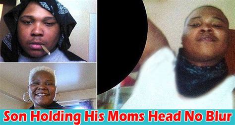 Uncensored Son Holding His Moms Head No Blur Why Bahsid Mclean Photo Arabic Twitter Link Is