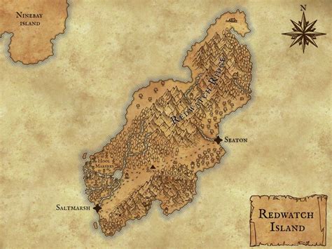 Saltmarsh In Eberron Redwatch Island Eberron Savage Worlds D D Maps