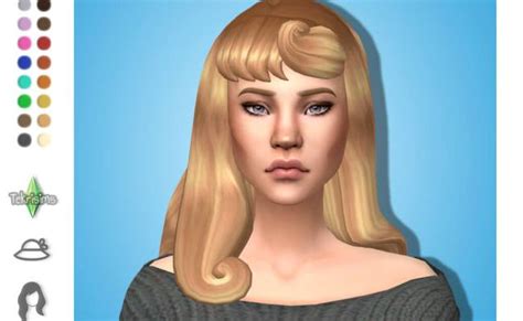 Isleroux Sims Current Favourite Maxis Match Hair 2 From Left Sims 4