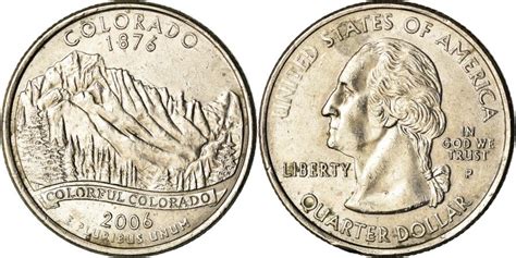 Coin United States Colorado Quarter 2006 Philadelphia Quarters