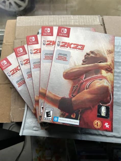 Nba 2k23 Michael Jordan Edition Nintendo Switch Physical Usa