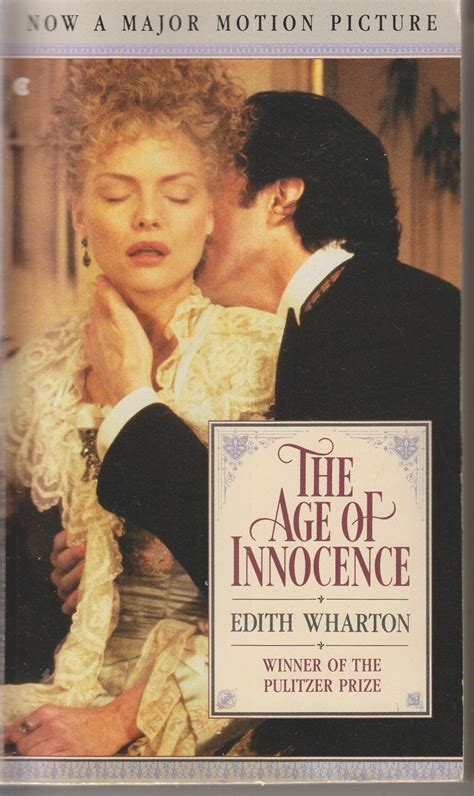 The Age Of Innocence By Edith Wharton 1993 Michelle Pfeiffer Cover Paperback Historical Drama