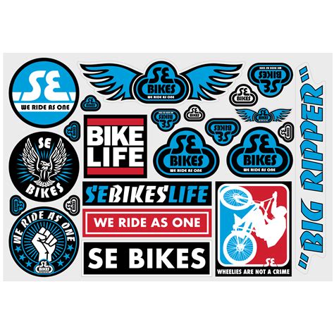 Se Bike Life Sticker Set Se Bikes