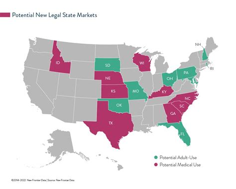 New State Markets Could Boost Us Legal Cannabis Sales To 72b By 2030