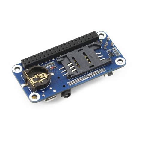 Waveshare Gsm Gprs Gnss Bluetooth Hat For Raspberry Pi