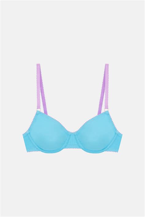 peony organic cotton underwire bra dora larsen