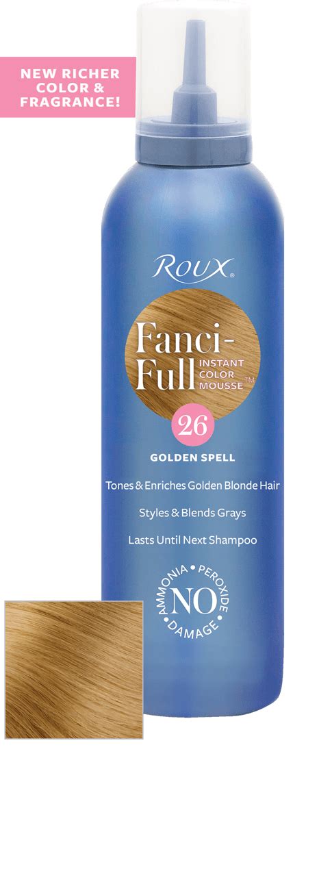 Roux Fanci Full Color Mousse 6oz Golden Spell 26 Cbs Beauty Supply