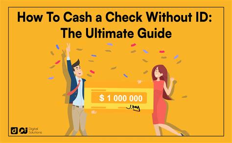How To Cash A Check Without Id Tips And Options For 2023