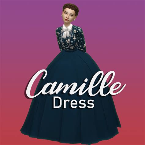 Camille Dress The Sims 4 Create A Sim Curseforge