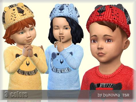 Bukovkas Hat Lion Sims 4 Sims Hats