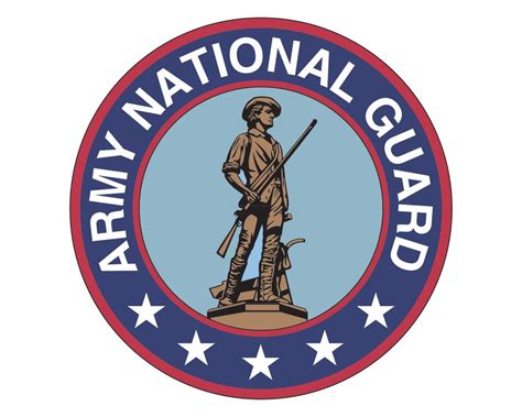 Army National Guard Emblem Arng Logo Vinyl Decal Sticker For Cars