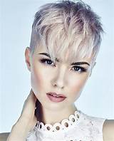 Or young girls can dye their hair grey. Grey Pixie Hair Cut & Gray Hair Colors for Short Hair 2018 - Fashionre