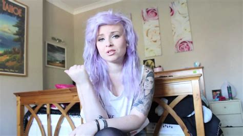 How To Dye Your Hair Pastel Lilac Lavendar Violet Youtube