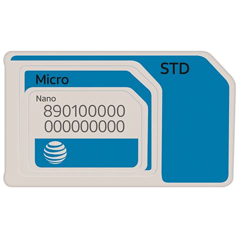 A sim card is how your device connects with your wireless provider. AT&T Universal SIM White from AT&T