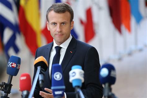 Macron I Dont Have Information On Gas Attack In Syria Middle East
