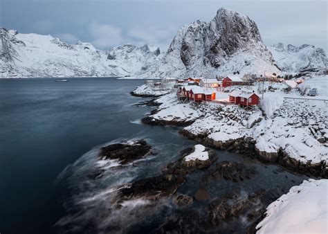 ロフォーテン諸島 風景写真 ノルウェー、ロフォーテン諸島
