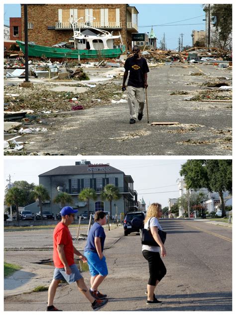 Ap Photos Before And After Images Of Areas Hit By Katrina Wtop News