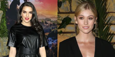 katherine mcnamara and lilimar step out in style for ‘mowgli legend of the jungle premiere