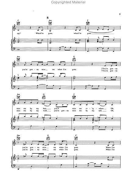 Cups By Anna Kendrick Sheet Music For Pianovocalguitar Buy Print