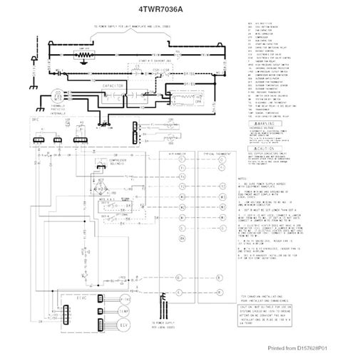 Trane air conditioner wiring schematic handler diagram for. Trane Wiring Diagram Heat Pump | Free Wiring Diagram
