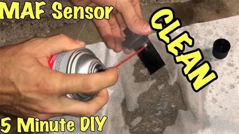 How To Clean Mass Air Flow Sensor Maf On Bmw For Smooth Idle Youtube