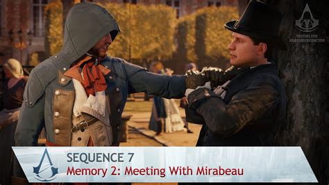 Assassin S Creed Unity Mission 2 Meeting With Mirabeau Sequence 7