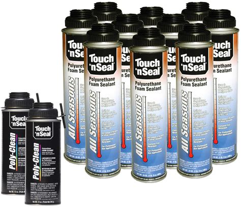 Buy Touch N Seal All Seasons Polyurethane Foam Spray Sealant Kit 10