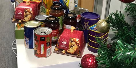 Christmas Giving Hq Food Bank Collection Colas Rail Uk