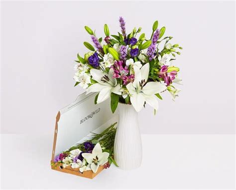 We don't just send flowers. Letterbox flowers from Bloom & Wild • Colourful Beautiful ...