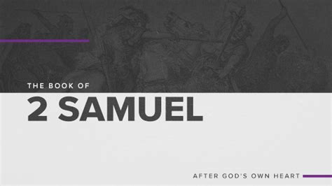 2 Samuel Rebellion And Mercy Sermon Series From Ministry Pass
