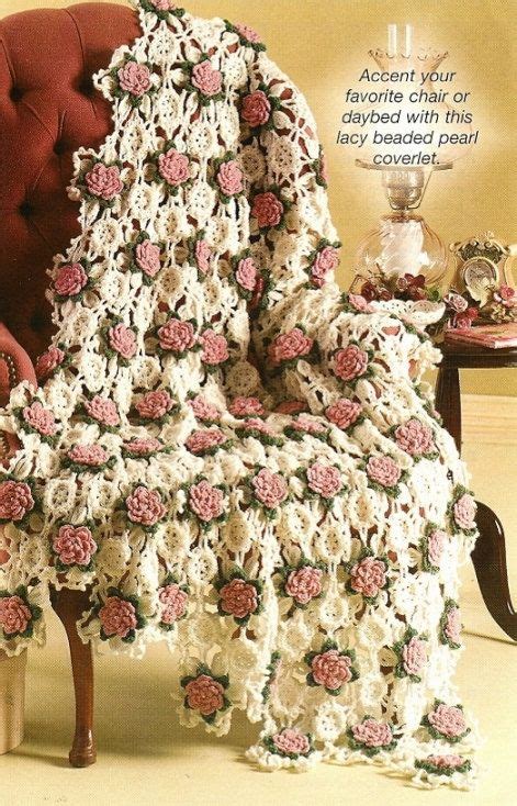 Many Roses Afghan To Crochet Free Patterns And Ideas Free Crochet