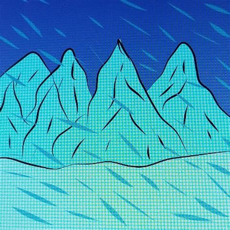 Icy Mountain By Sjd2931 On Deviantart