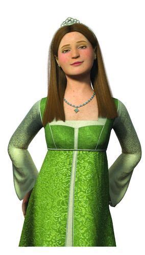 Sleeping Beauty Brown Hair Cartoon Shrek Princess Fiona