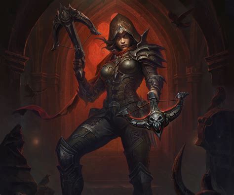 1280x1280 Demon Hunter Hd Diablo Immortal 1280x1280 Resolution