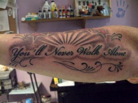 Neverwalkalonebynamastestudio 70 Awesome Tattoo Fonts Designs