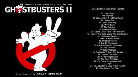 Ghostbusters Ii Soundtrack Tracklist Ost Tracklist 🍎 Youtube