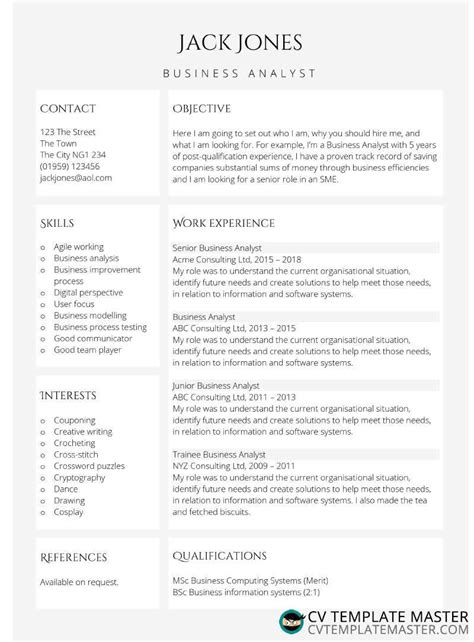 Cv templates that makes you stand out from all the other applicants. Retail manager CV template - free UK example in Word | Cv ...