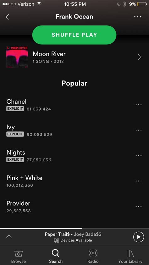Our Boy Reached 100000000 Spotify Streams On Pink And White R
