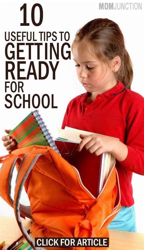 10 Useful Tips For Preparing Your Child For School ...