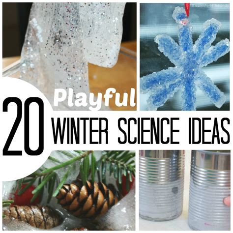 Winter Activities And Winter Science Experiments For Kids