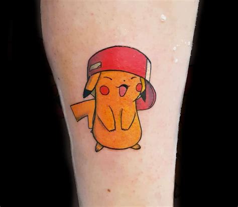 Pikachu In Cap Tattoo By Toni Maldonado Photo 32216