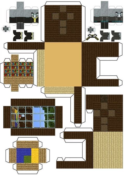 Mini Mansion Minecraft Papercraft By Dude11010 On Deviantart