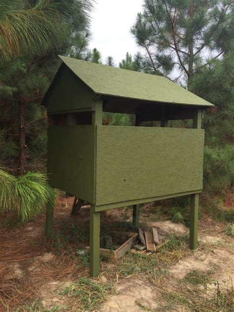 Homemade Deer Blind Pictures Homemade Ftempo