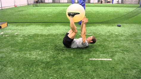 Stability Ball V Ups Youtube